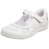 Drew Delite - White Calf/White Mesh Mary Jane Women Shoes - 14373