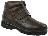 Drew Big Easy - Dark Brown Mens Hi-top Strap Shoe - 44859