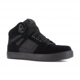 DC Work Crew Pure Work Men's Composite Toe Work High-Top - Black/Dark Gray