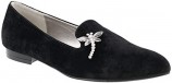 Bellini Dragonfly Women's Black Velvet Flat