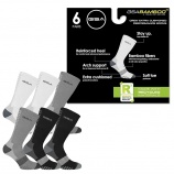 GSA Bamboo+  Crew Semi Cushioned Men's Socks