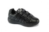 Answer2 558-1 Black Mens Walking Comfort Shoe