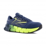 Reebok Men's RB3032 Blue and Lime FloatZig Work Composite Toe Athletic Shoes