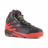 Reebok Men's The Blast Work Boot - RB9400 Black/Red EH Met Guard High Top Sneaker