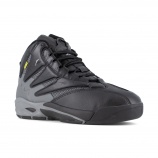 Reebok Men's The Blast Work Boot - RB9406 Black/Gray EH Met Guard High Top Sneaker