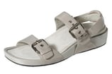 Aetrex Mandehle - Quarter Strap Sandalistas - Ivory - Womens