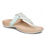 Vionic Wanda Women's Leather T-Strap Supportive Sandal