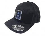 Black Clover Headline Adjustable Snapback Hat - Leather Patch