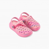 Joybees Kids' Varsity Lined Clog Graphics