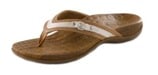 Orthaheel - Lisa - White - orthotic flip flops