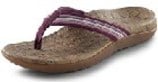 Orthaheel - South Beach - Pronation Control Flip Flop - Berry - Women