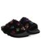 Bearpaw Lucinda Women's Furry Slippers - 2688W Bearpaw- 901 - Black Multi - 8