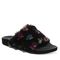 Bearpaw Lucinda Women's Furry Slippers - 2688W Bearpaw- 901 - Black Multi - Profile View