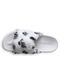 Bearpaw Lucinda Women's Furry Slippers - 2688W Bearpaw- 007 - White/black - View