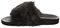 Bearpaw Lucinda Women's Knitted Textile Slippers - 2688W - Black Shag