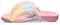 Bearpaw Lucinda Women's Knitted Textile Slippers - 2688W - Rainbow Tie Dye