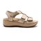 Vionic Tami Women's Platform Wedge Sandal - Champagne side