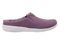 Spenco Siesta Nuevo Perforated Women's Orthotic Slide Shoe - Elderberry - Profile