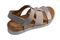 Spenco Anabel Sandal Women's Adjustable Orthotic Sandal - Grey Morn - Bottom