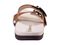 Spenco Vista Slide Women's Leather Arch Support Sandal - Saddle - Side