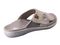 Spenco Kholo Believe Orthotic Slide Sandal - Grey Moon - Bottom