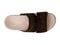 Spenco Twilight Ellie Women's Leather Slide Sandal - French Roast - Swatch