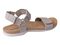 Spenco Tamara Women's Adjustable Sandal - Light Grey - Bottom