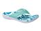 Spenco Yumi Ocean Women's Orthotic Thong Sandal - Teal Turtles - Pair