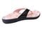 Spenco Yumi Ocean Women's Orthotic Thong Sandal - Black Sand Dollars - Bottom