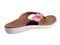 Spenco Yumi Monet Women's Orthotic Thong Sandal - Sunset - Bottom