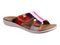 Spenco Kholo Monet Women's Orthotic Slide Sandal - Sunset - Pair