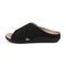 Gravity Defyer Women's Veltal Linen Sandal - Black - side view 2