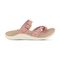 Gravity Defyer Yontal Women's Supportive Sandal - Pink - Side View