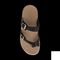 Gravity Defyer Women's Yontal Sandal - Black - top view