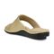 Gravity Defyer Etztal Women's Linen Comfort Sandal - Gold - Back Angle View