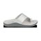 Gravity Defyer Women's Etztal Leather Sandal - Silver - side view