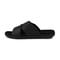 Gravity Defyer Eltal Men's Leather Slide Sandals - Black - Side View