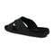 Gravity Defyer Eltal Men's Leather Slide Sandals - Black - Back Angle View