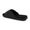 Gravity Defyer Yortal Men's Leather Slide Sandal - Black - Back Angle View