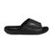 Gravity Defyer Yortal Men's Leather Slide Sandal - Black - Side View