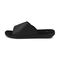 Gravity Defyer Yortal Men's Leather Slide Sandal - Black - Side View