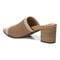 Vionic Fleur Womens Slide Sandals - Toasted Nut Knit - Back angle