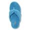 Vionic Lydia Womens Slipper Casual - Deep Teal Terry - Top