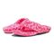 Vionic Lydia Women's Washable Thong Post Arch Supportive Slipper - Bubblegum Multi Leop - pair left angle