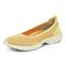 Vionic Kallie Women's Slip-on Knit Sporty Comfort Shoe - Sun Knit - Left angle