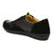 Vionic Karigan Womens Chukka Casual - Black Leather Nubuck - Back angle