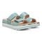 Vionic Brandie Women's Platform Comfort Sandal - Aqua - Pair