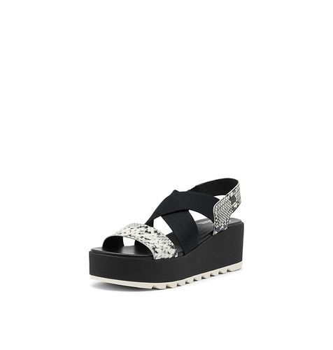 Sorel Cameron Flatform Slingback Women's Sandals - Black