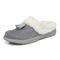 Vionic Perrin Womens Mule/Clog Casual - Charcoal Micro - Left angle