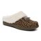 Vionic Perrin Women's Arch Supportive Slipper - Tan Leopard - Angle main